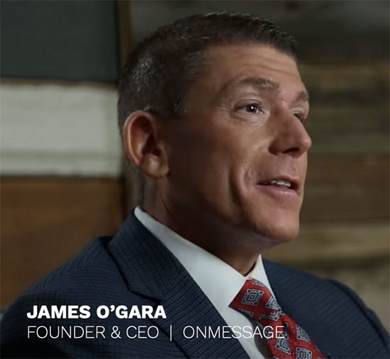 James O'Gara, Founder & CEO | Onmessage